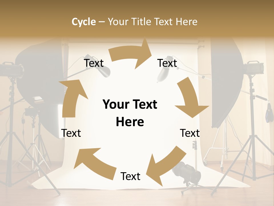 Background Professional Strobe PowerPoint Template