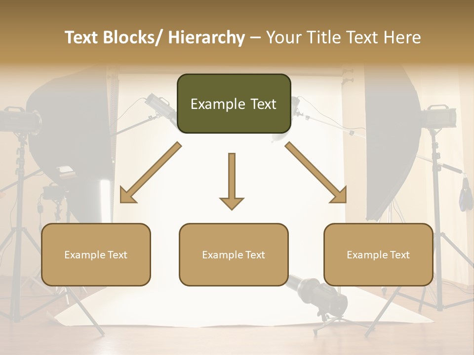 Background Professional Strobe PowerPoint Template