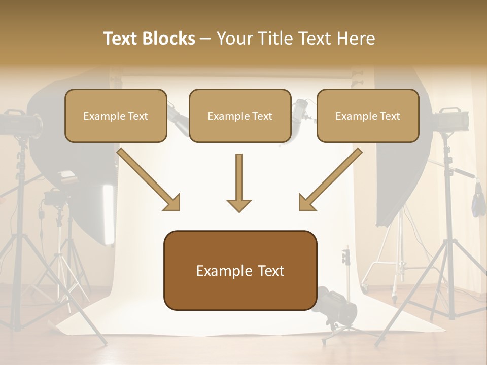 Background Professional Strobe PowerPoint Template