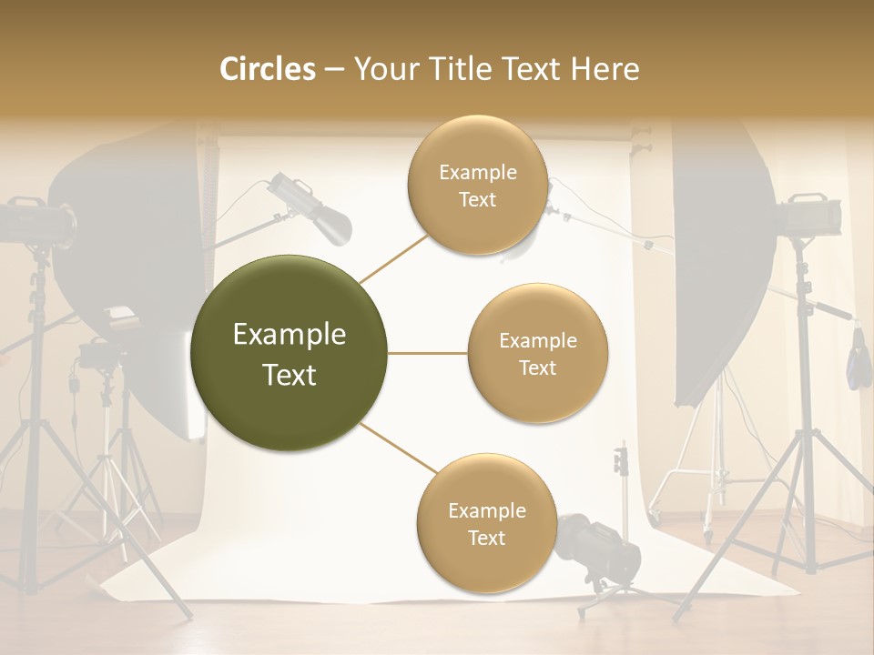 Background Professional Strobe PowerPoint Template