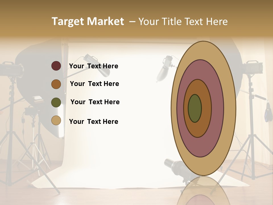 Background Professional Strobe PowerPoint Template