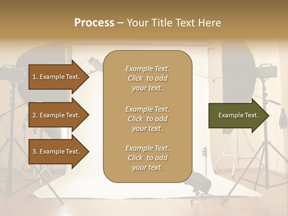 Background Professional Strobe PowerPoint Template