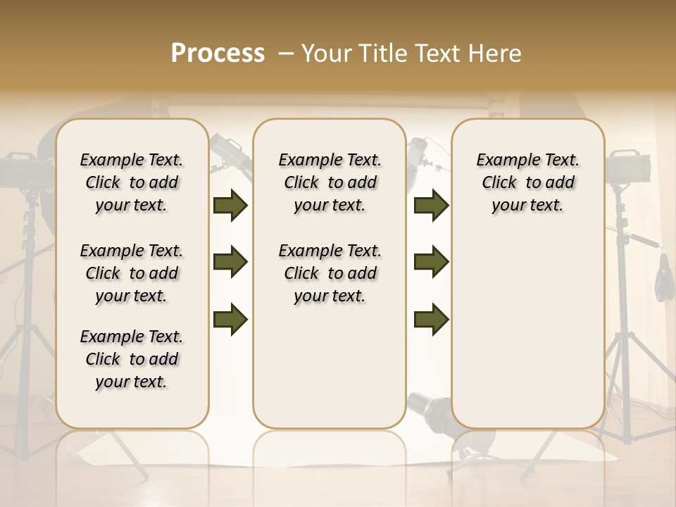 Background Professional Strobe PowerPoint Template