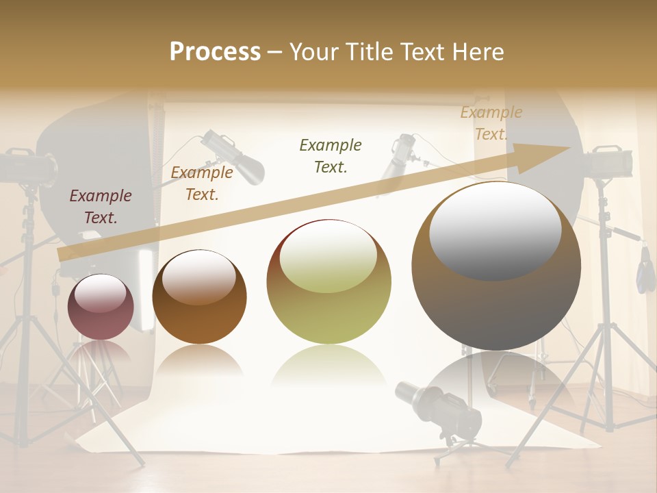 Background Professional Strobe PowerPoint Template