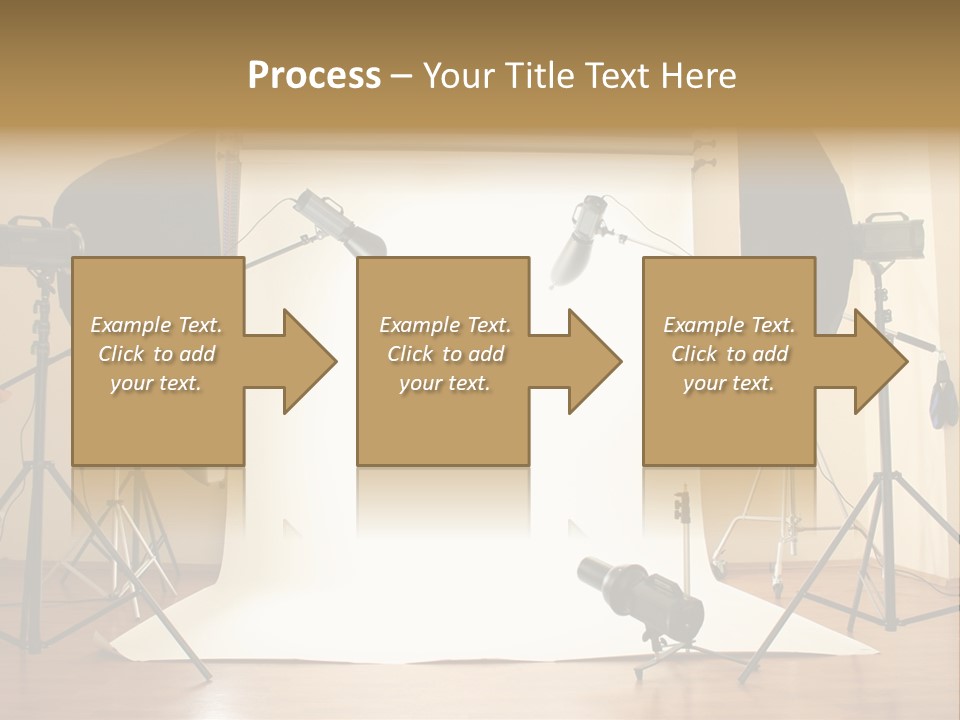 Background Professional Strobe PowerPoint Template