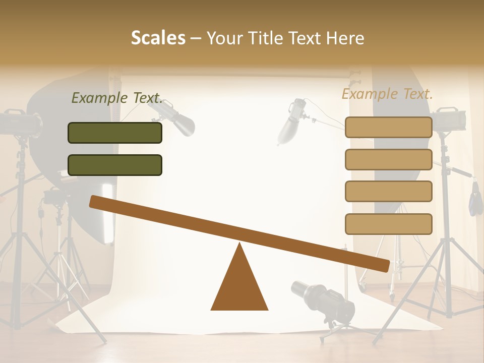 Background Professional Strobe PowerPoint Template