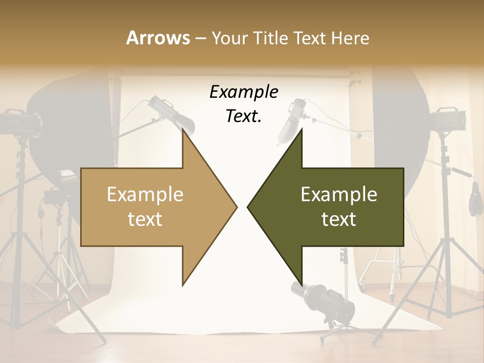 Background Professional Strobe PowerPoint Template