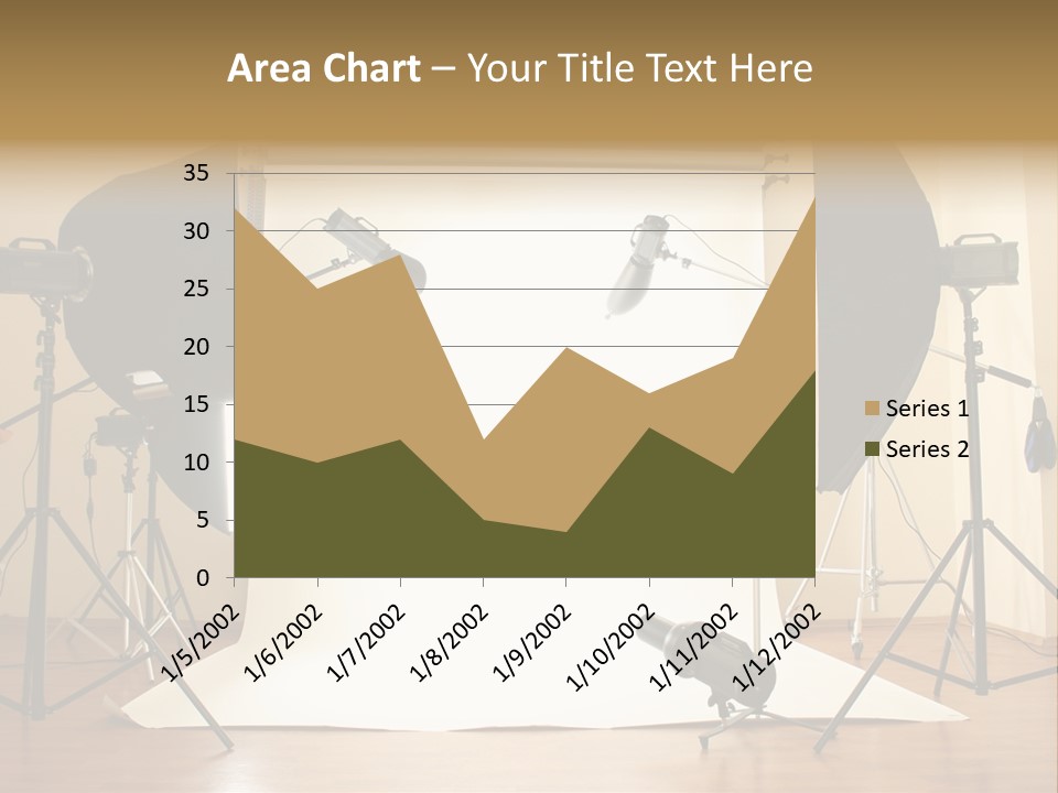 Background Professional Strobe PowerPoint Template