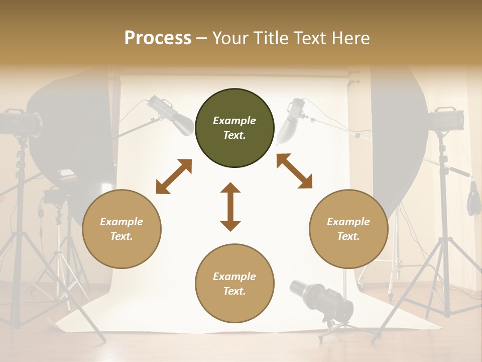 Background Professional Strobe PowerPoint Template