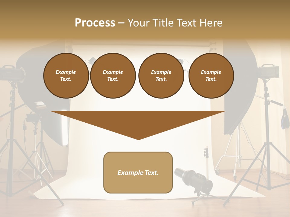 Background Professional Strobe PowerPoint Template