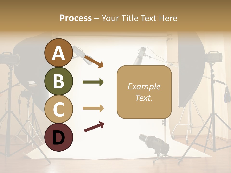 Background Professional Strobe PowerPoint Template