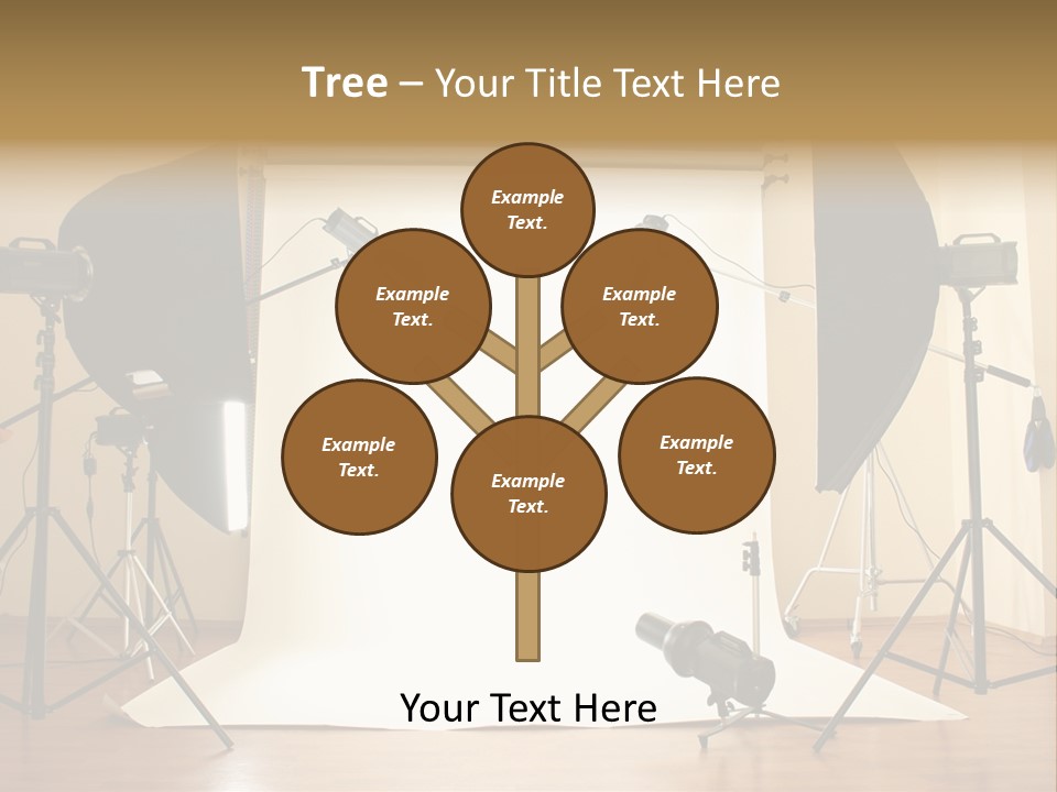 Background Professional Strobe PowerPoint Template