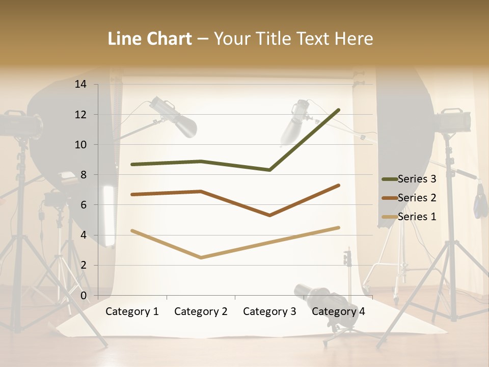 Background Professional Strobe PowerPoint Template