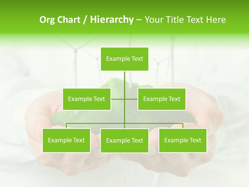 White Grass Close Up PowerPoint Template