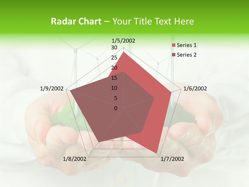 White Grass Close Up PowerPoint Template