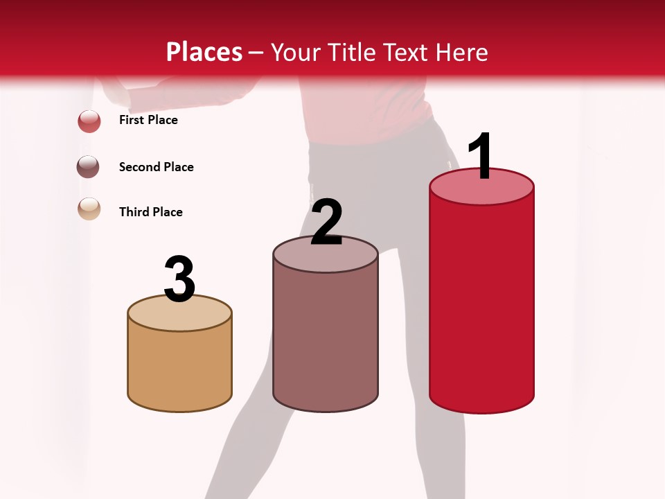 Adult Underwear Body PowerPoint Template