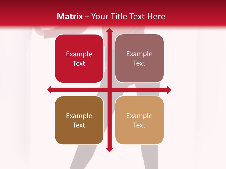 Adult Underwear Body PowerPoint Template