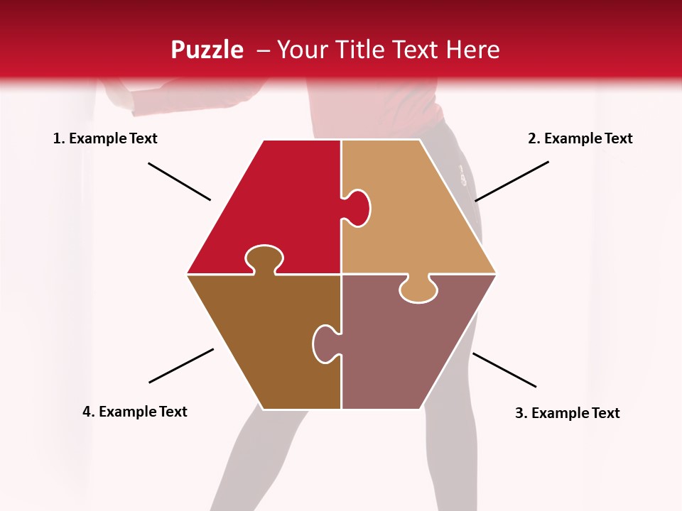 Adult Underwear Body PowerPoint Template