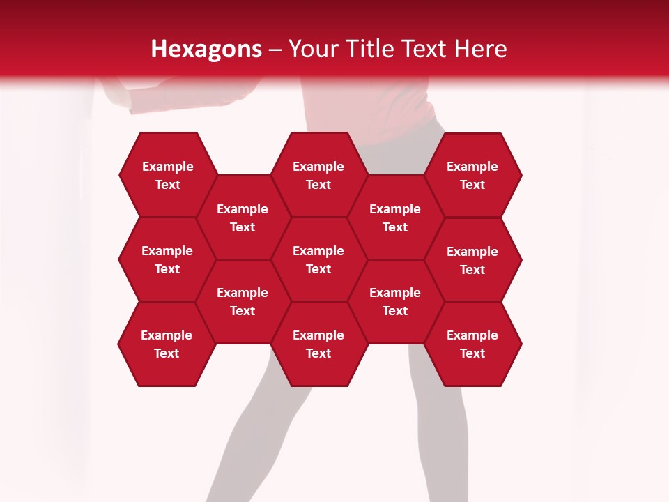 Adult Underwear Body PowerPoint Template