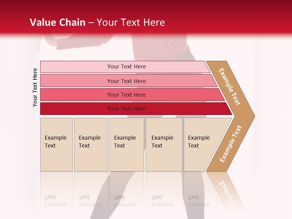 Adult Underwear Body PowerPoint Template