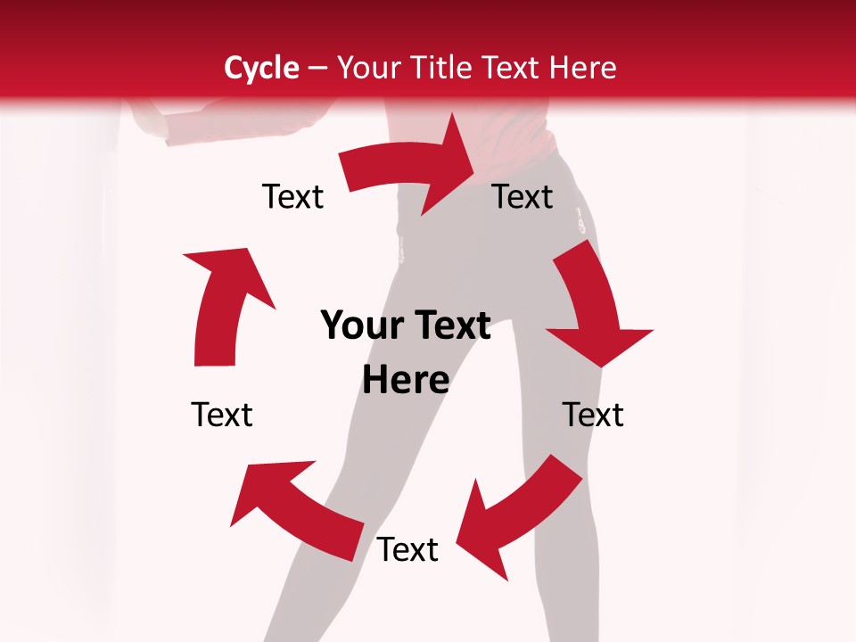 Adult Underwear Body PowerPoint Template