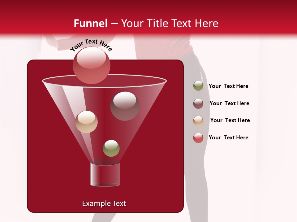 Adult Underwear Body PowerPoint Template