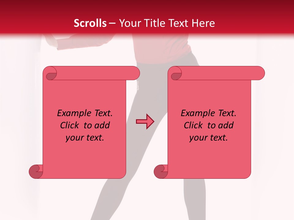 Adult Underwear Body PowerPoint Template