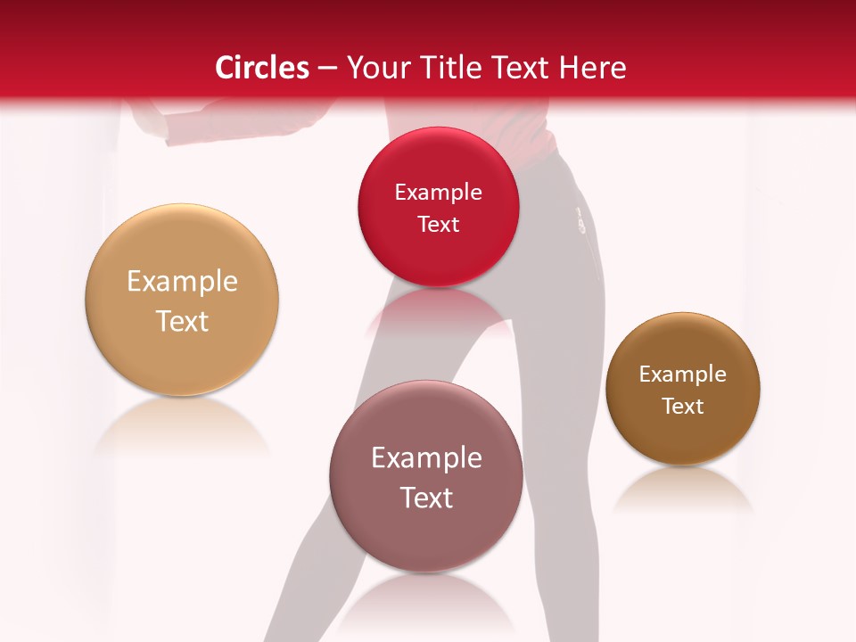 Adult Underwear Body PowerPoint Template