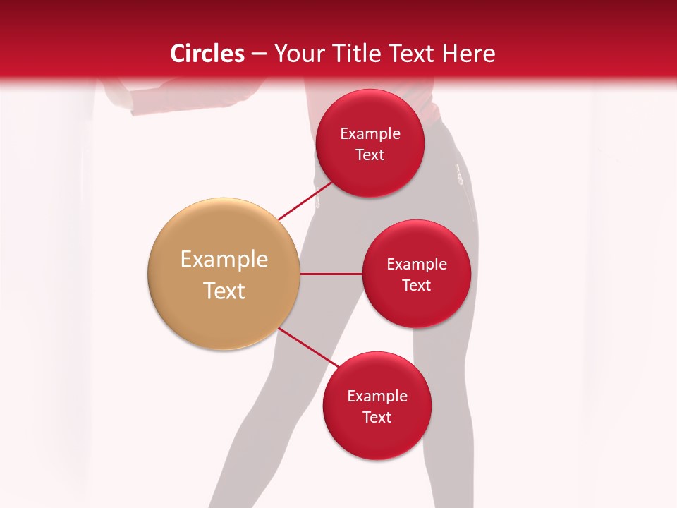 Adult Underwear Body PowerPoint Template