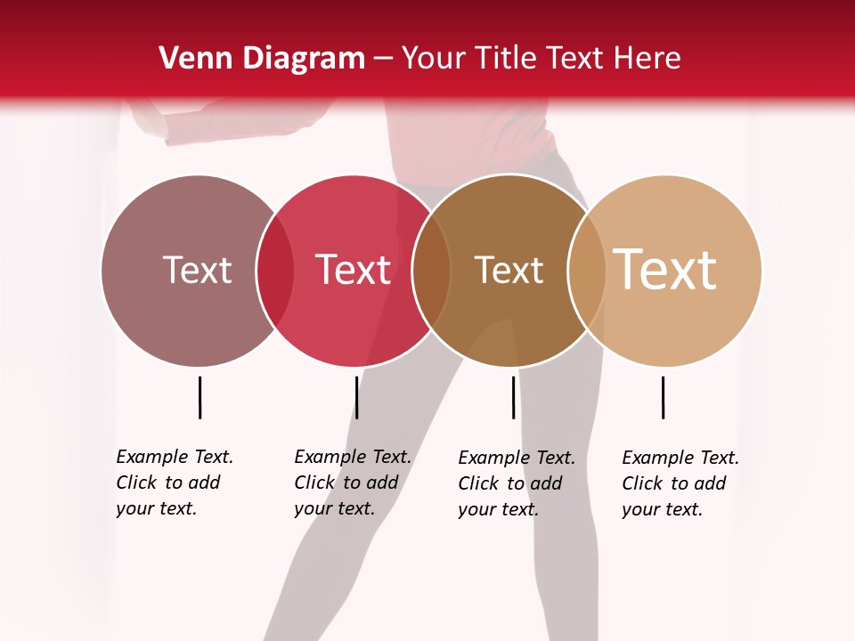 Adult Underwear Body PowerPoint Template