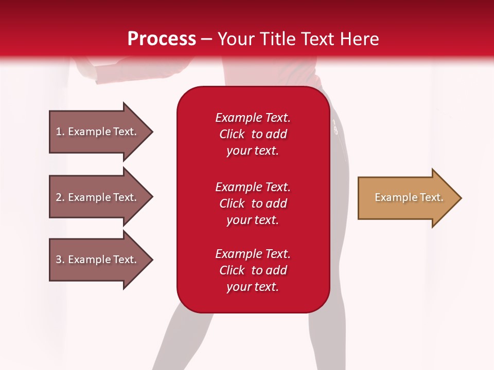 Adult Underwear Body PowerPoint Template