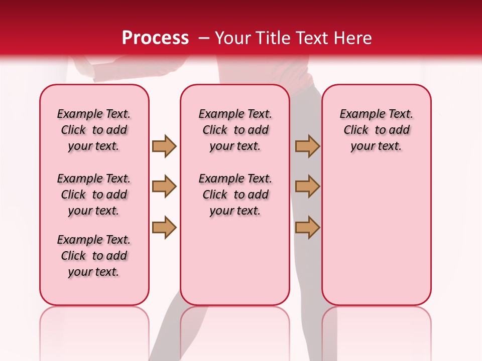 Adult Underwear Body PowerPoint Template