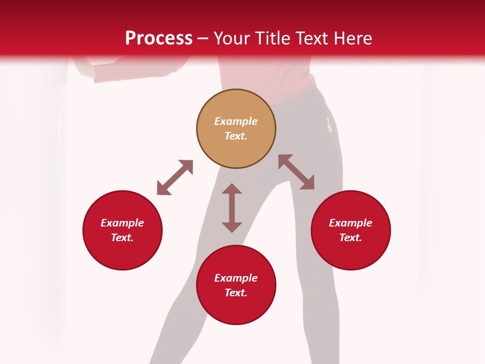 Adult Underwear Body PowerPoint Template