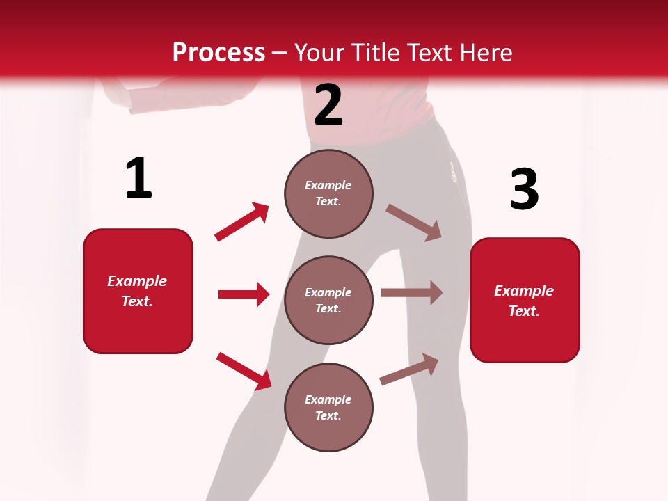 Adult Underwear Body PowerPoint Template