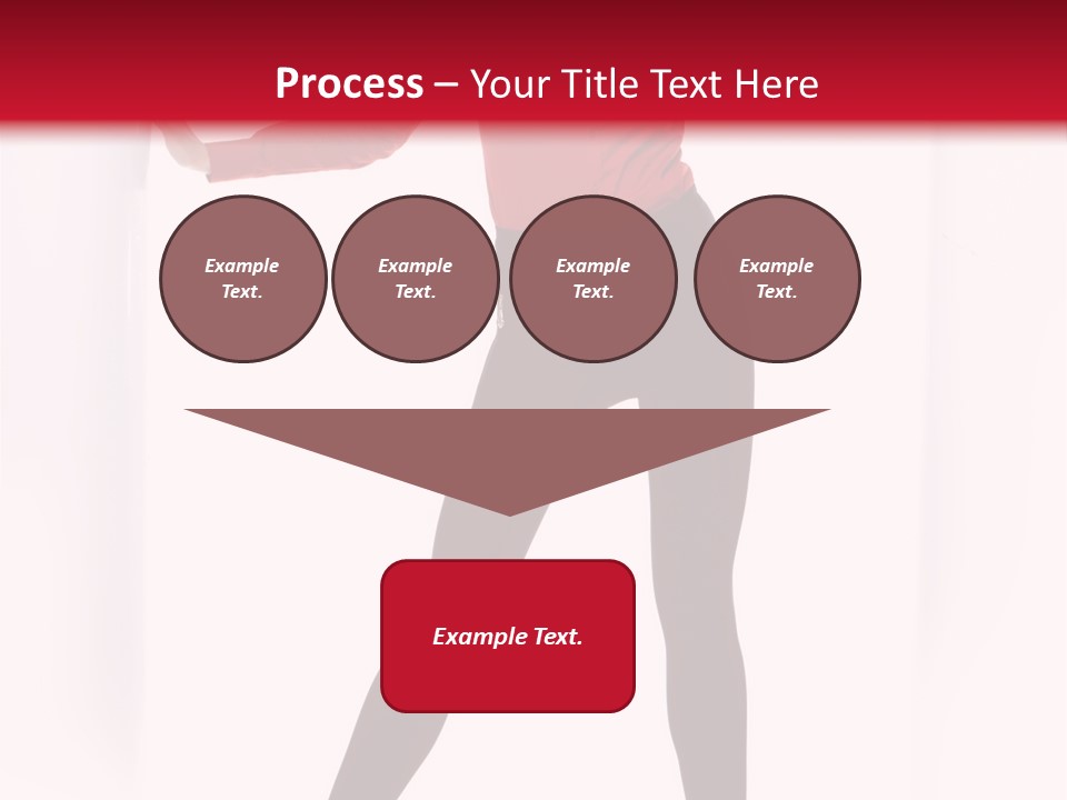 Adult Underwear Body PowerPoint Template