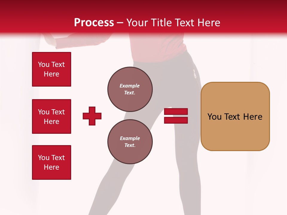 Adult Underwear Body PowerPoint Template