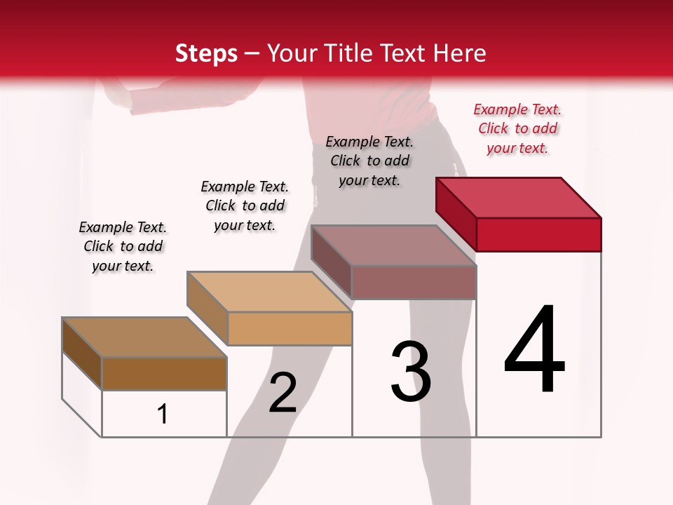 Adult Underwear Body PowerPoint Template