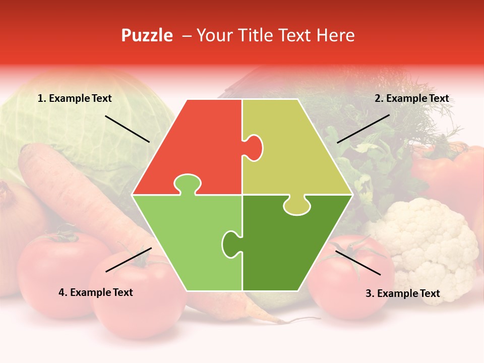 Gourd Cucumber Market PowerPoint Template