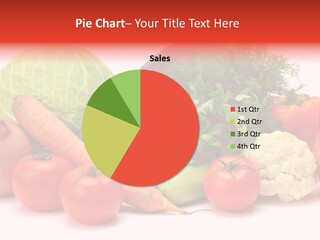 Gourd Cucumber Market PowerPoint Template