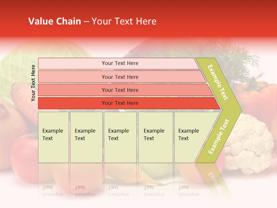 Gourd Cucumber Market PowerPoint Template