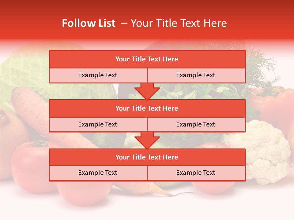Gourd Cucumber Market PowerPoint Template