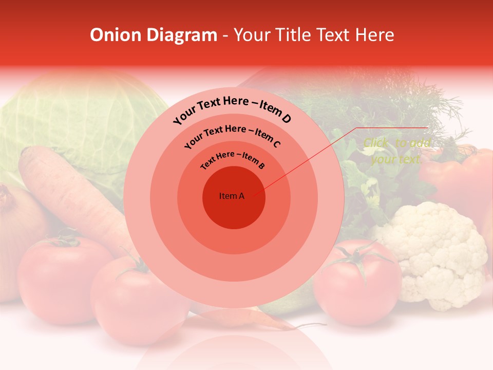 Gourd Cucumber Market PowerPoint Template