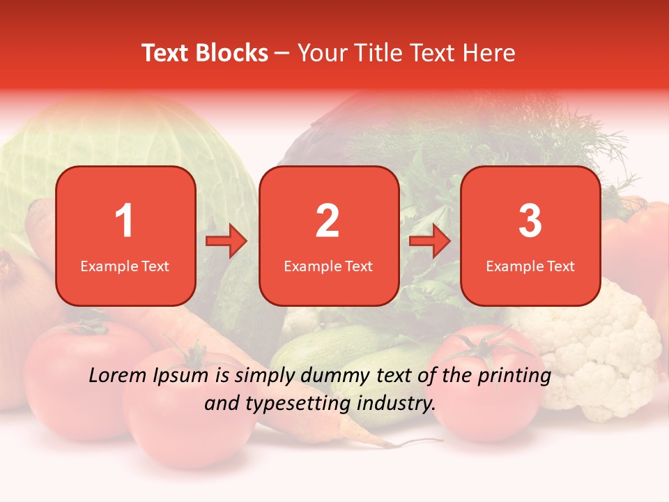Gourd Cucumber Market PowerPoint Template