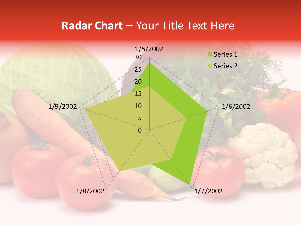 Gourd Cucumber Market PowerPoint Template