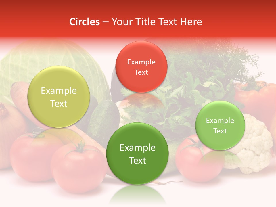 Gourd Cucumber Market PowerPoint Template