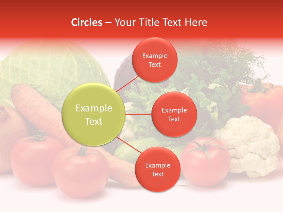 Gourd Cucumber Market PowerPoint Template