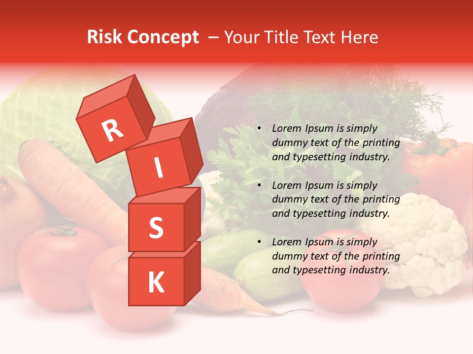 Gourd Cucumber Market PowerPoint Template