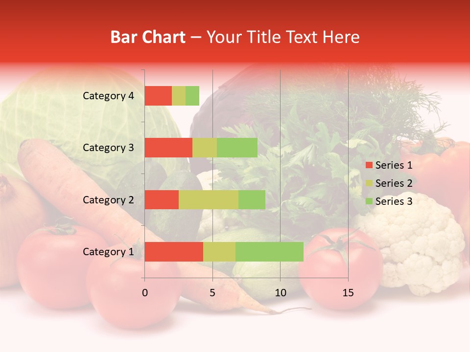 Gourd Cucumber Market PowerPoint Template