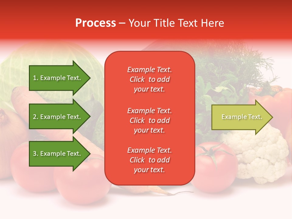 Gourd Cucumber Market PowerPoint Template