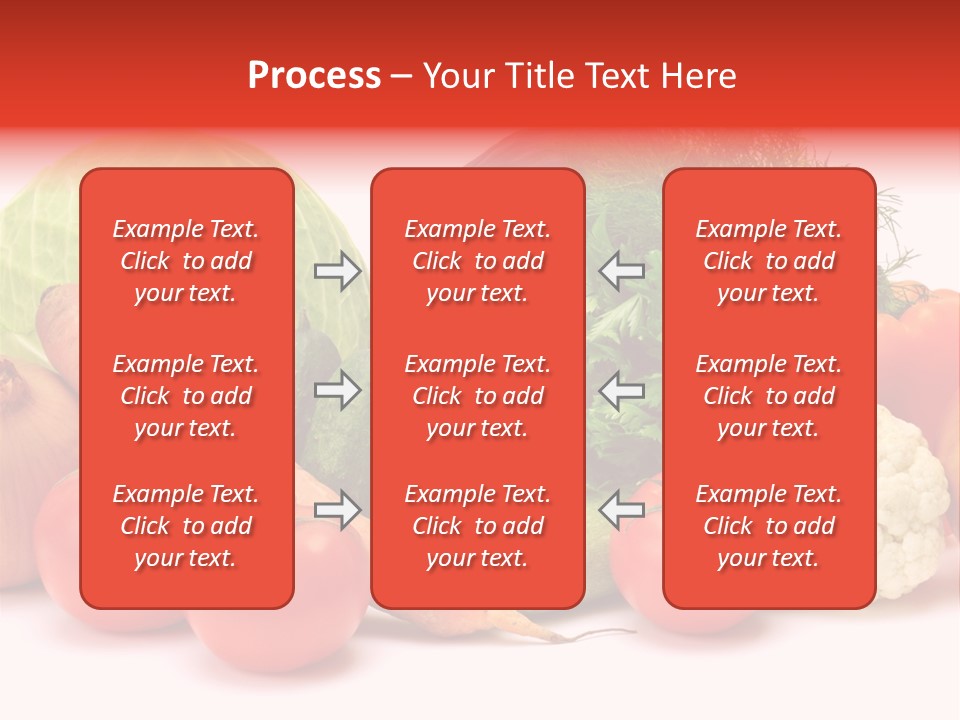 Gourd Cucumber Market PowerPoint Template